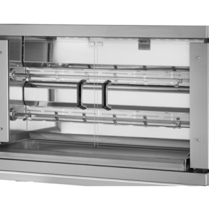 Chicken Rotisserie Gas Broiler Machine 2 Spits 12 Chicken MCM