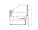 Serveover Display Fridge - A-Ford 298CM - Image 2