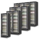 Commercial Glass Door Display Chiller - Multi Size Upright Fridge - Anka