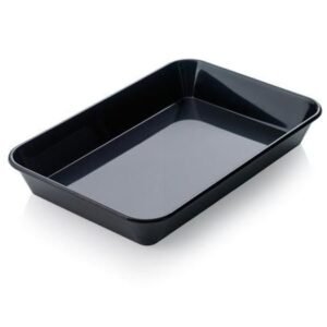 Black Deep Food Tray 350x240x40mm