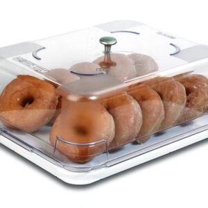 Styrene Acrylonitril White GN 1/2 Display Tray 325x265x118mm 6L