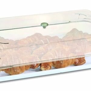 Styrene Acrylonitril White GN 1/1 Display Tray 530x325x82 mm 9L