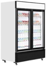 Double Glass Door Display Chiller Fridge Bale - Image 4