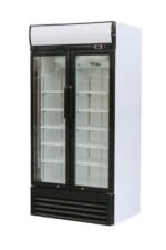 Double Glass Door Display Chiller Fridge Bale - Image 2