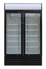 Double Glass Door Display Chiller Fridge Bale - Image 3