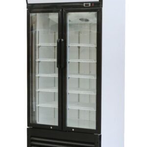 Double Glass Door Display Chiller Fridge Bale 93x200cm (3ft) Sliding Door