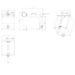 Single Electric Fryer With Tap 3000W 8L - Image 2