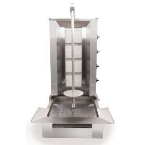 4 Burner Rotating Kebab Grill 13kW