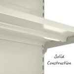 Wall Shelf 5 feet - 1.6m Base 370mm (15 inch) Top Shelves 300mm (1feet) shop shelving - Image 2