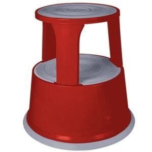 Red Metal Supa Step Stool
