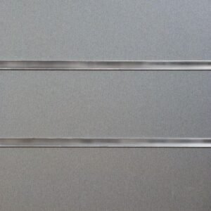 Pewter Silver Slatwall Panels