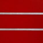 Red Slatwall Panel RAL 3020