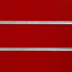Red Slatwall Panel RAL 3020