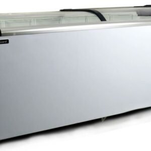 Lizzard Curved Glass Lid Freezer 320 Litre - 103cm