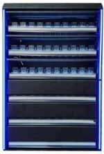 Cigarette Tobacco Display Cabinet 65cm - 6 Shelves - 9 Pusher - Image 2
