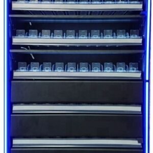 Cigarette Tobacco Display Cabinet 79cm - 6 Shelves - 10 Pusher