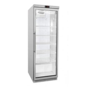 Commercial One Glass Door Display Chiller Fridge | 60cm | Hinge Door
