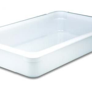 White Deep Food Tray 530x325x100 - 13 Litre